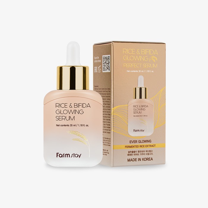 Farmstay Rice & Bifida Glowing Serum 25ml