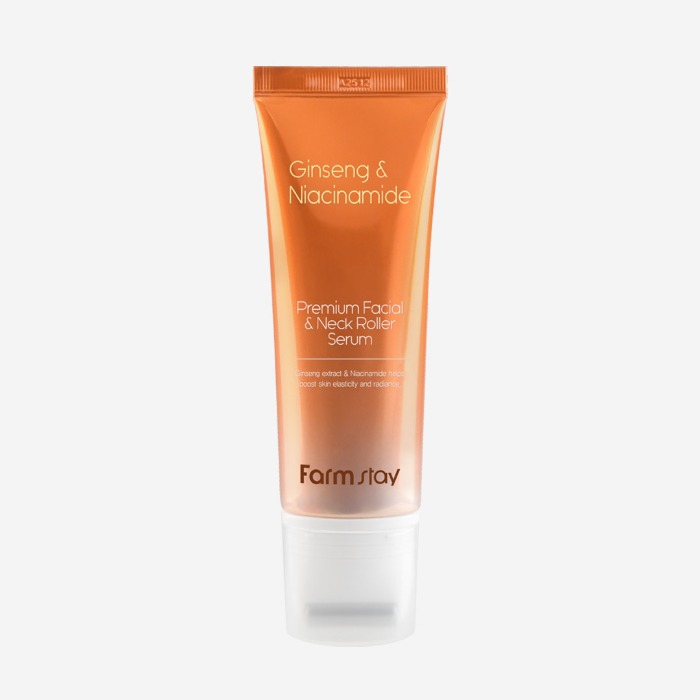 Farmstay Ginseng & Niacinamide Premium Facial & Neck Roller Serum 100ml