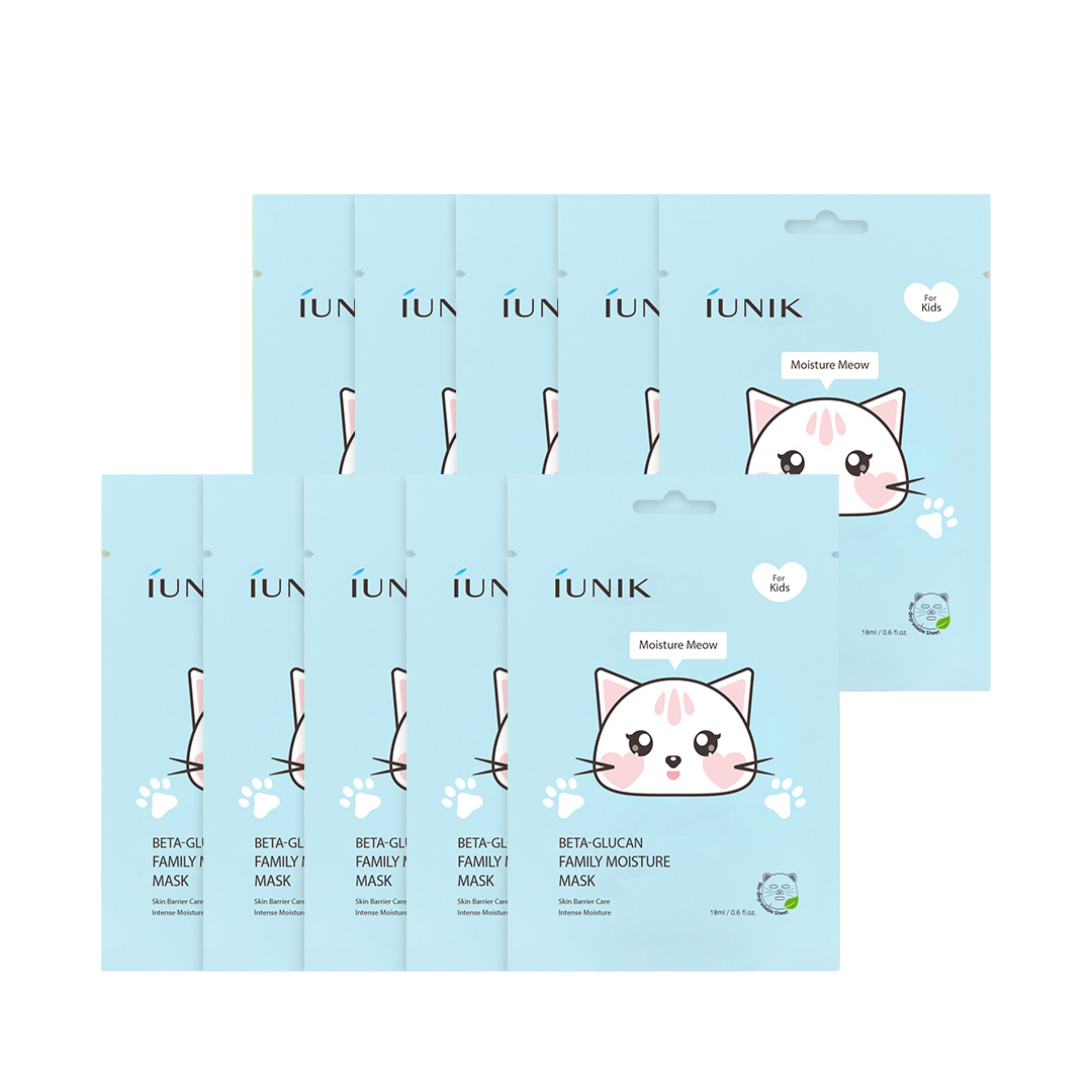 Beta-Glucan Family Moisture Mask For Kids